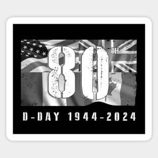 1944 D-Day 2024 80th Anniversary Normandy Sticker